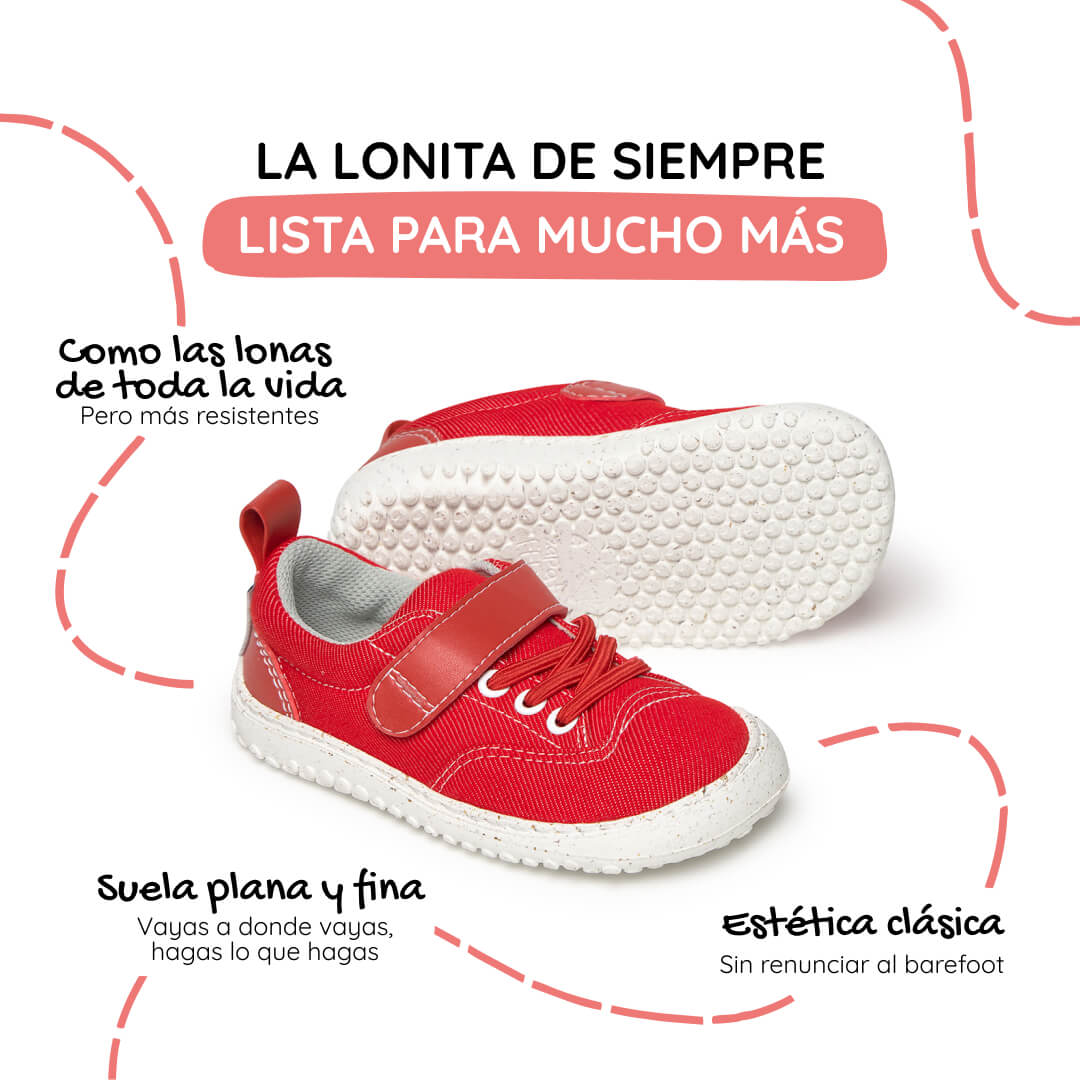 zapatillas barefoot infantil tejano rojo eliana rocker ss26 02