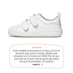 zapatillas barefoot infantil verano vegano blancas moraira rocker ss26 01  | blanco microfibra