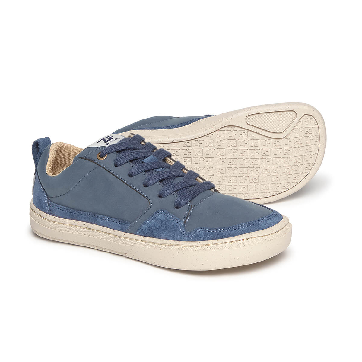 zapatillas barefoot look casual juvenil color azul serraje denim vaquero cheste freekers aw25 02