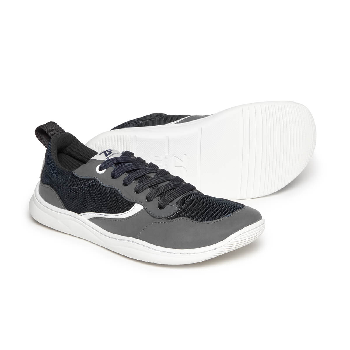 zapatillas barefoot nobuck chicos chicas adolescentes color gris biar freekers AW25 02