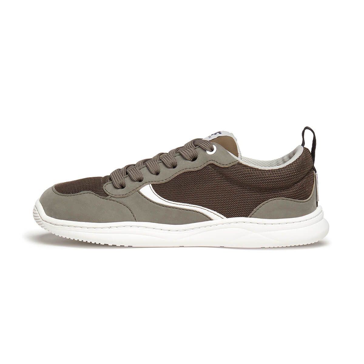 zapatillas barefoot nobuck chicos chicas adolescentes color kaki biar freekers AW25 01