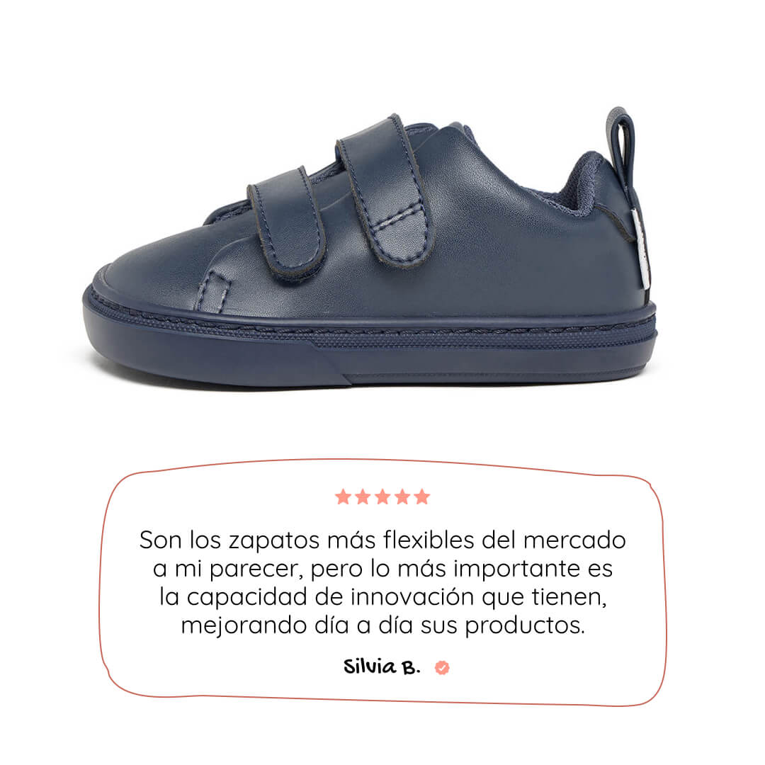 zapatillas barefoot respetuoso desarrollo pies ninos color azul valencia rocker ss26 01