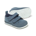 zapatillas bebe respetuosas libertad movimiento caminar correr saltar azul denim moraira feroz aw25 02