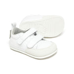 zapatillas bebe respetuosas libertad movimiento caminar correr saltar color blanco moraira feroz ss25 02