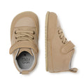 zapatillas botas botines cordones velcro microfibra nobuck bebe color beige beis jucar feroz aw24 03