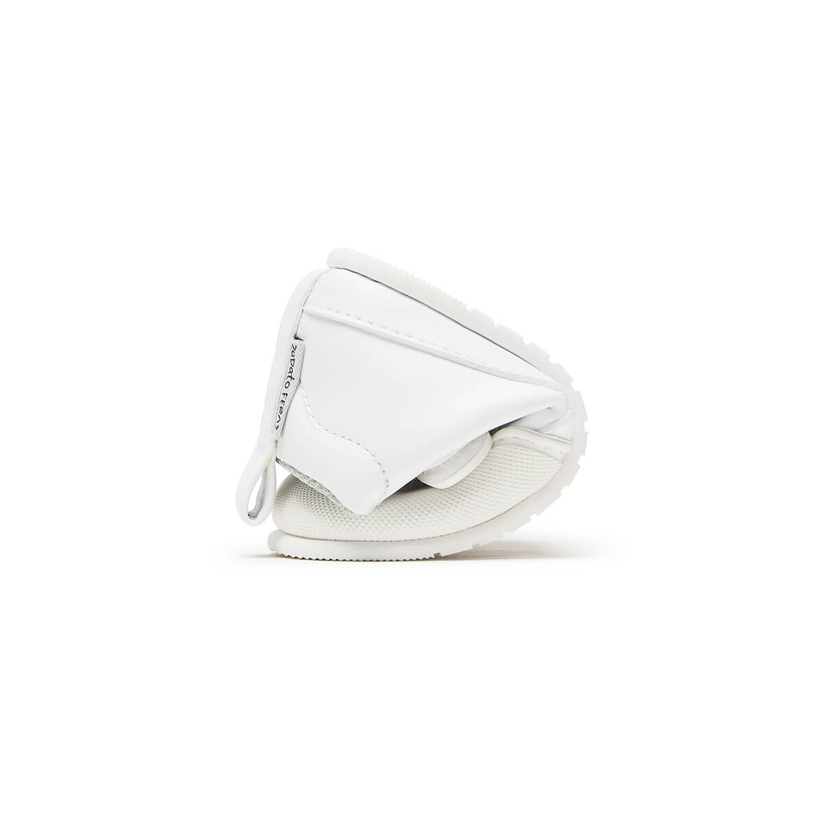 zapatillas botas botines cordones velcro microfibra nobuck bebe color blanco jucar feroz aw24 04
