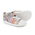 zapatillas botas botines cordones velcro microfibra nobuck ninos ninas rayas risco multicolor jucar rocker aw24 02