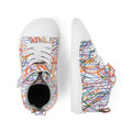 zapatillas botas botines cordones velcro microfibra nobuck ninos ninas rayas risco multicolor jucar rocker aw24 03