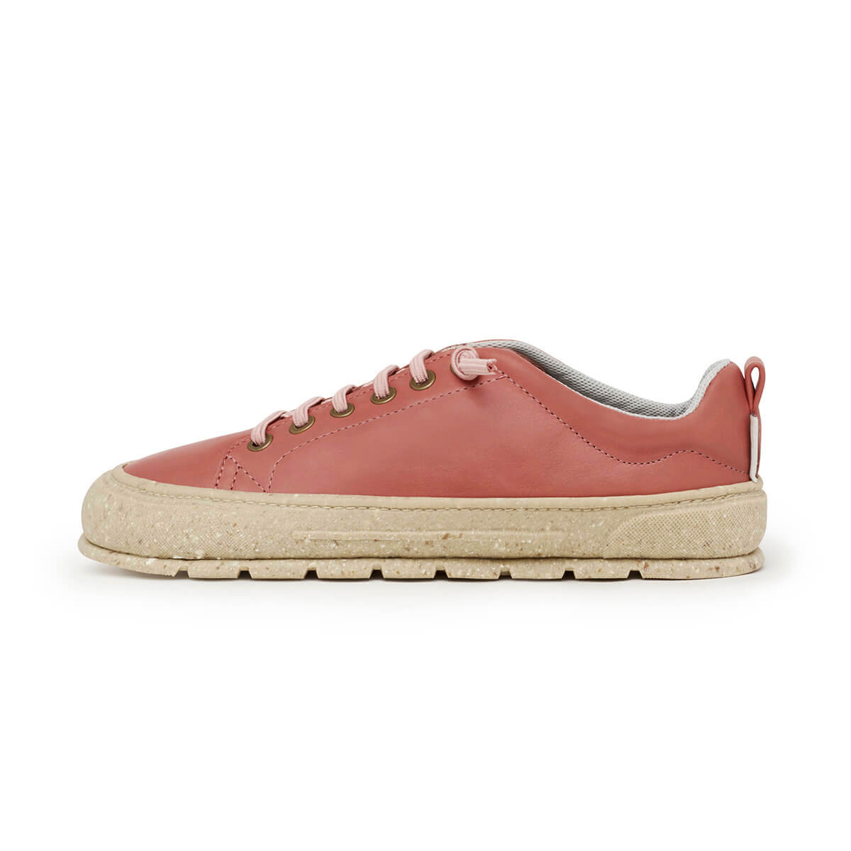 zapatillas casuales informales diario horma ancha color frambuesa rojo paterna adulto aw24 01 2