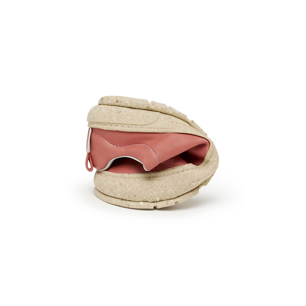 zapatillas casuales informales diario horma ancha color frambuesa rojo paterna adulto aw24 04 2