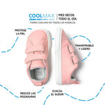 zapatillas comodas verano pies frescos secos ninas color rosa valencia rocker ss25 03 | Rosa Microfibra