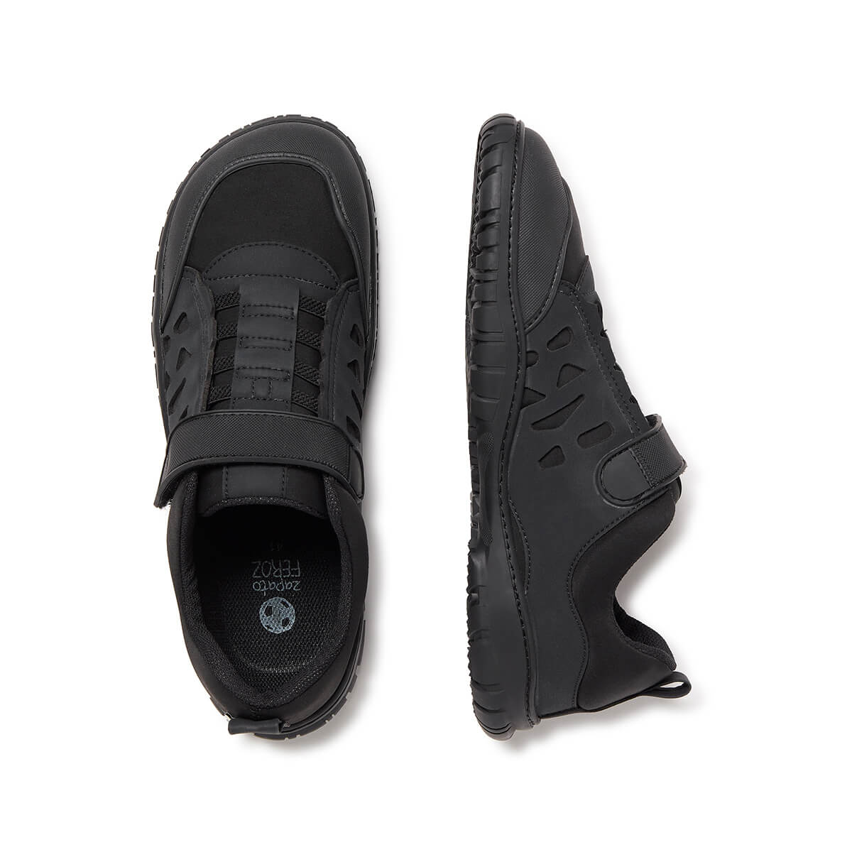 zapatillas deportivas barefoot minimalistas color negro onil adulto aw24 03