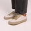 zapatillas deportivas cordones elasticos puntera flexible jerica cuerda freeker adulto ss26 cuerda beige