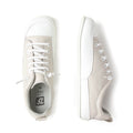 zapatillas deportivas cordones elasticos puntera suela blanca flexible color gris jerica adulto ss25 03