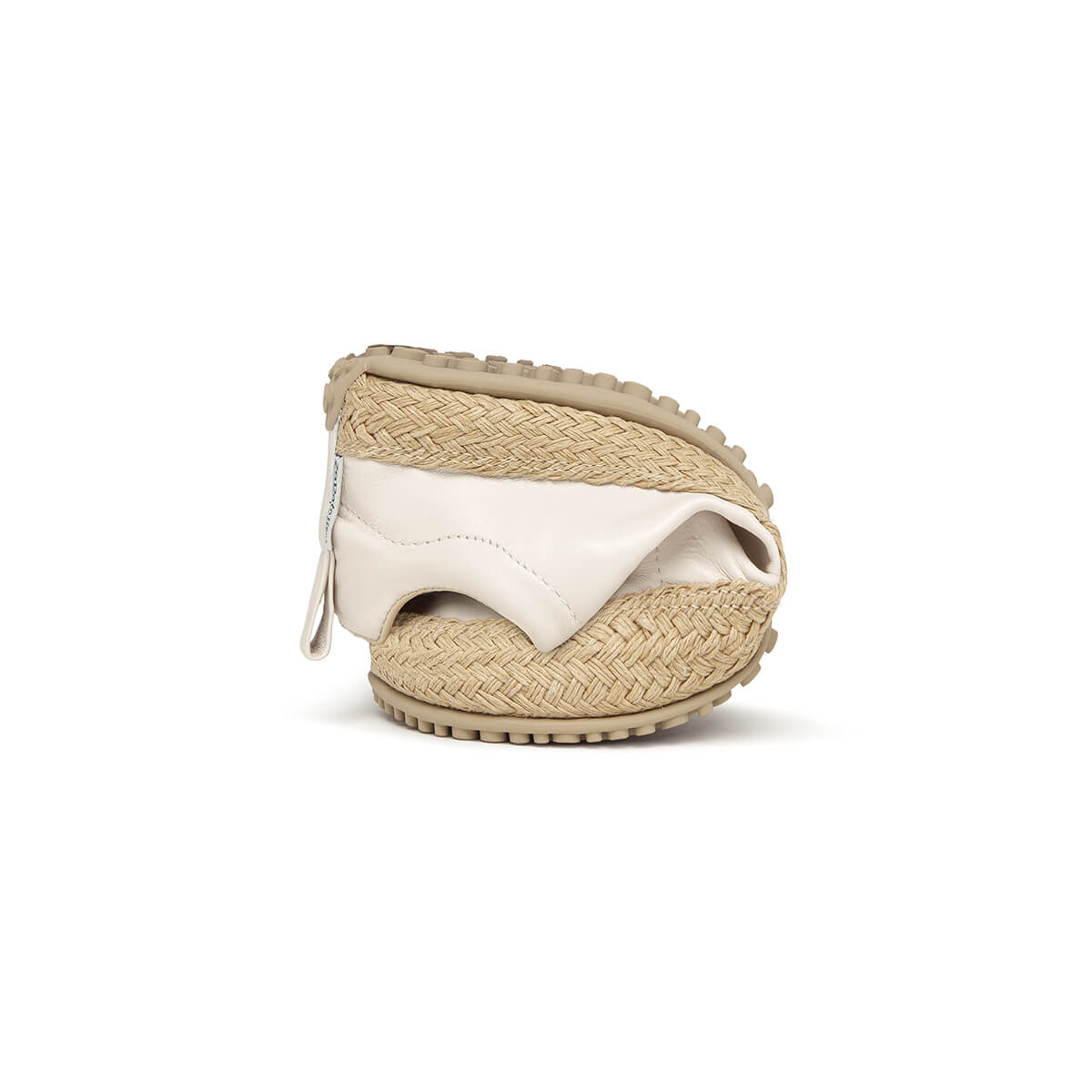 zapatillas deportivas cordones cuerda suela flexible color beige off-white jerica adulto ss25 04