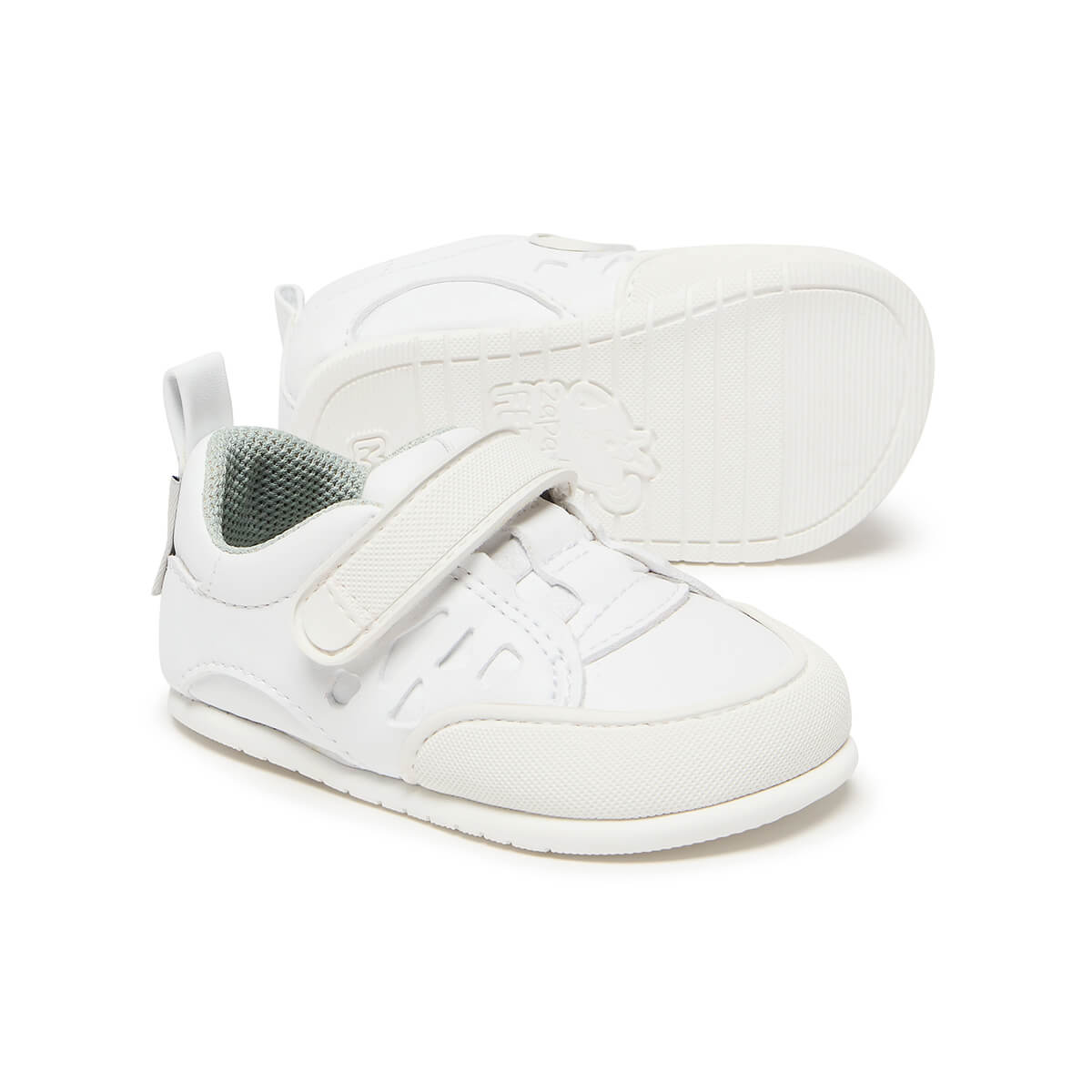 zapatillas deportivas deporte facil ajustar limpiar ninos ninas color blanco onil feroz aw24 02