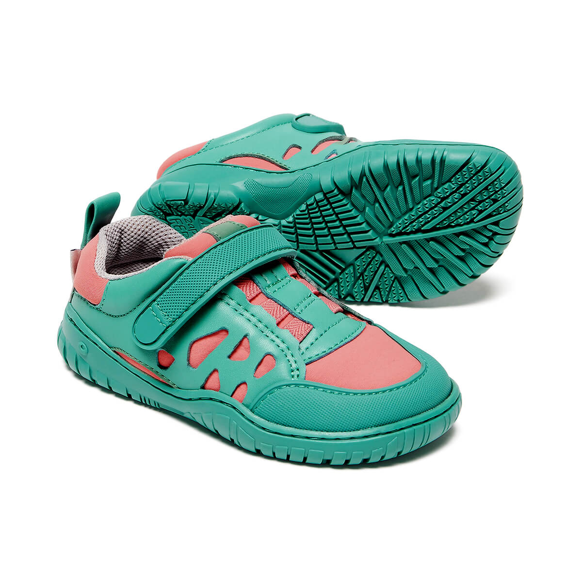 zapatillas deportivas deporte facil calzar poner ajustar limpiar ninos ninas color verde mint menta onil aw24 02