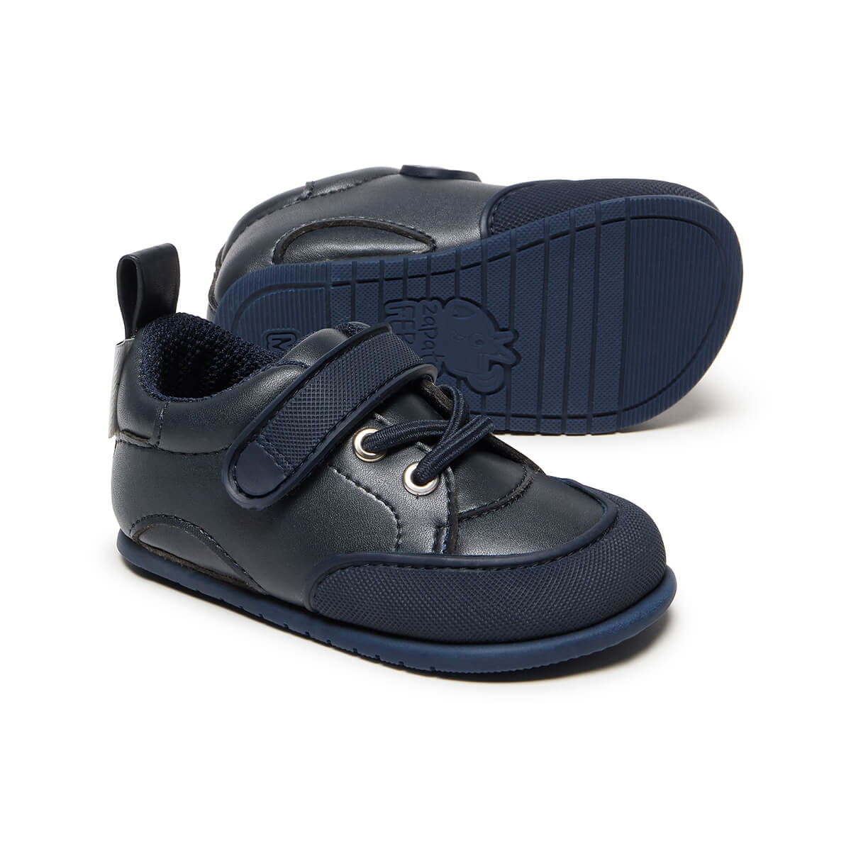 zapatillas deportivas minimalistas resistentes duraderas bebes color azul ibi feroz aw24 02