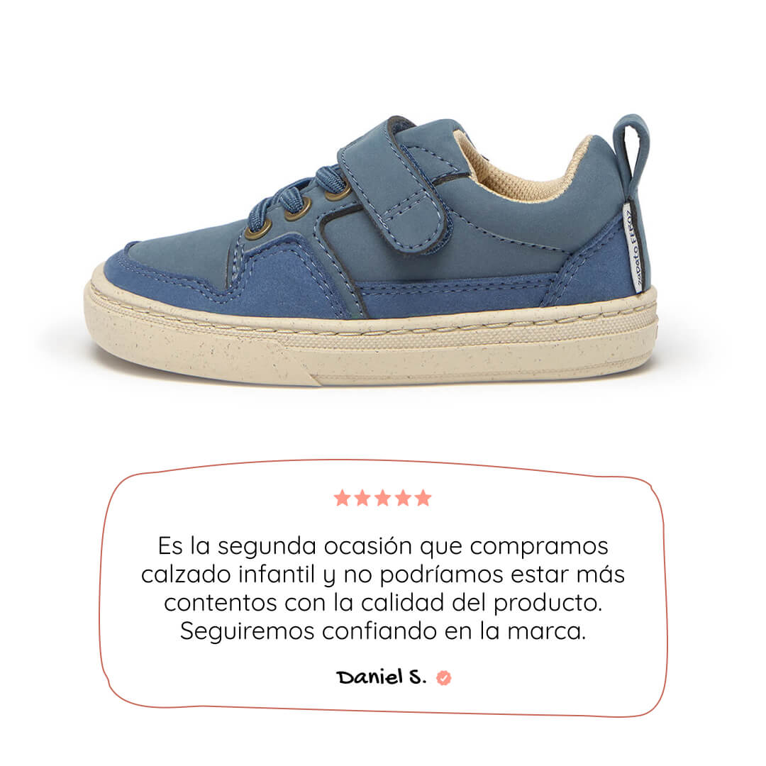 zapatillas deportivas respetuosas cordones velcro transpirables ninos cheste rocker azul denim ss26 01
