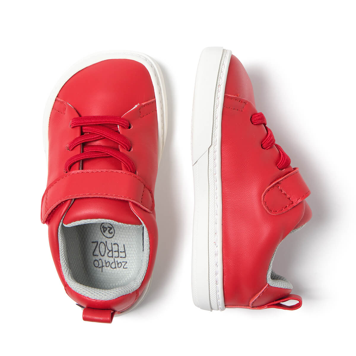 zapatillas deportivas respetuosas forma espacio dedos pies ninos color rojo turia rocker ss25 03 