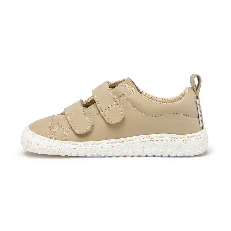 zapatillas deportivas respetuosas primeros pasos bebes color piedra moraira rocker aw25 01 | Piedra Microfibra Nobuck