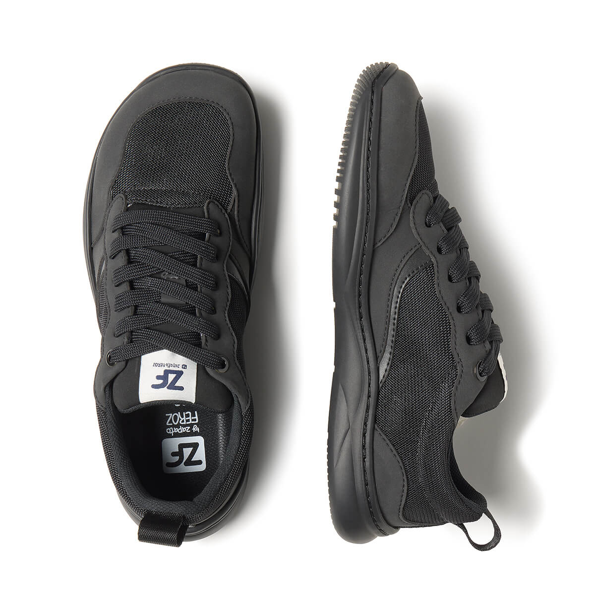 zapatillas diseno respetuoso deportivas suela flexible adulto adolescentes biar freekers negro aw25 03 | Negro Microfibra Nobuck
