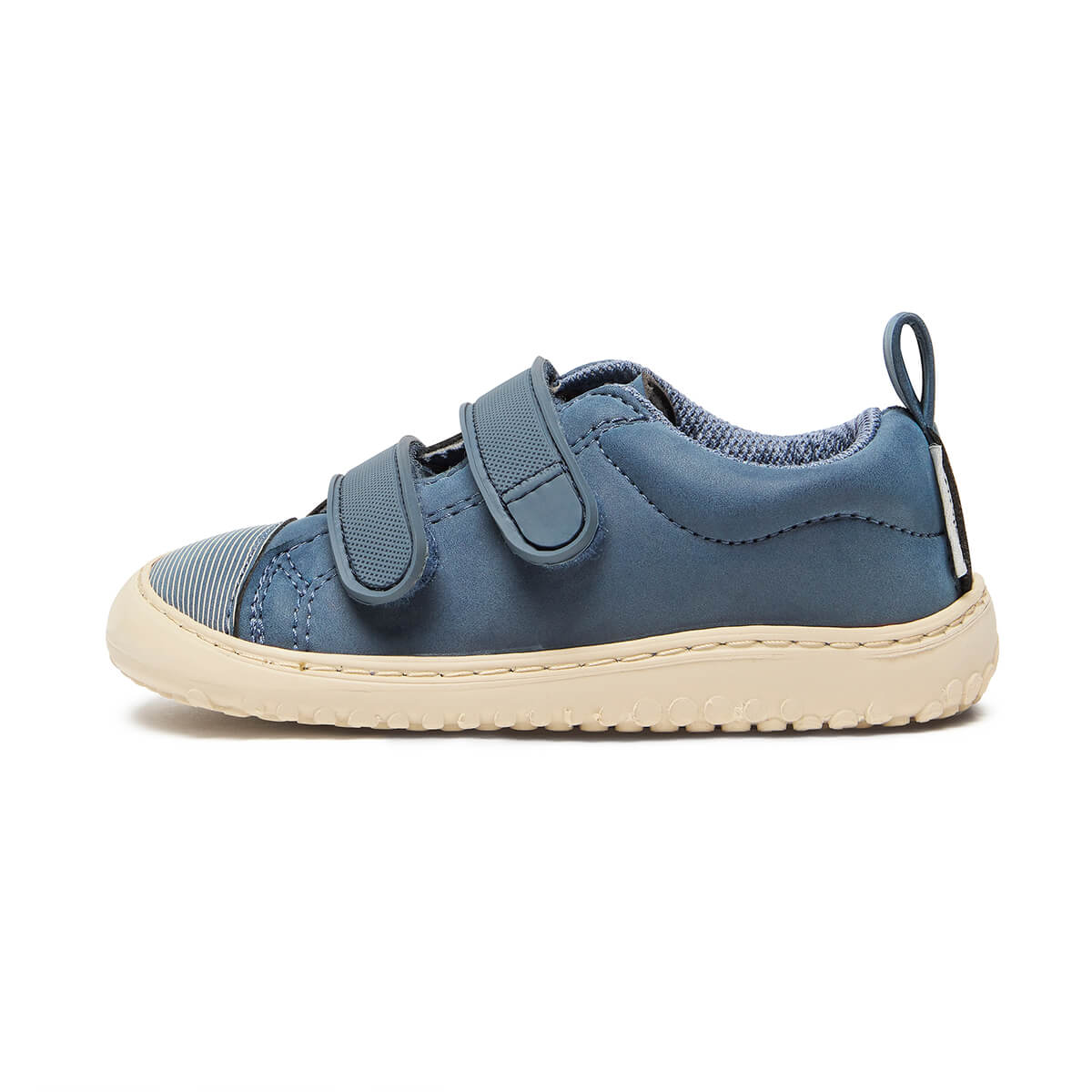 zapatillas diseno respetuoso espacio dedos ninos nina microfibra nobuck color azul moraira rocker aw24 01