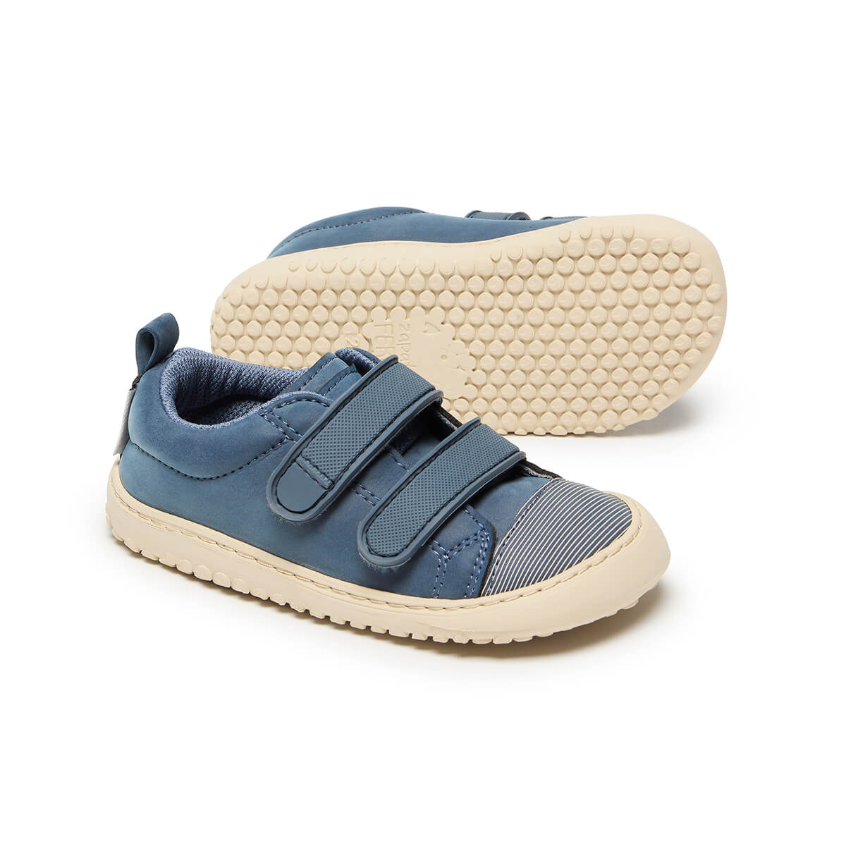 zapatillas diseno respetuoso espacio dedos ninos nina microfibra nobuck color azul moraira rocker aw24 02