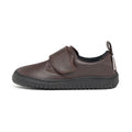 zapatillas escolares respetuosas comodas ligeras velcro jugar correr saltar color marron garbi rocker aw25 01
