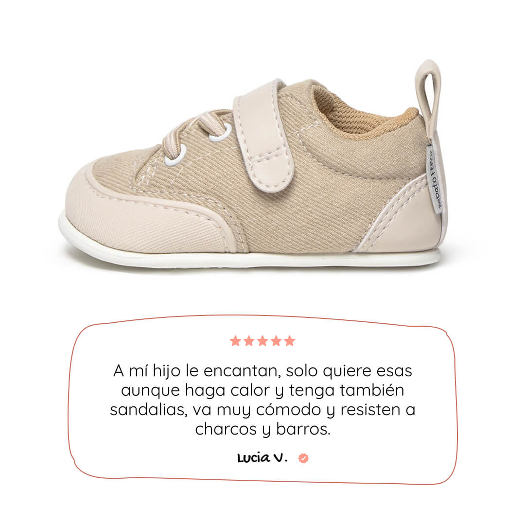 zapatillas minimalistas bebes color tejano verde beige eliana feroz ss26 lat 01