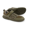 zapatillas minimalistas forma pie puntera goma suela todoterreno hombre mujer color verde onil kaki 02