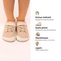 zapatillas minimalistas infantil tejano beige eliana rocker ss26 03
