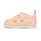 zapatillas minimalistas transpirables velcro bebes color rosa palo claro moraira feroz aw25 01