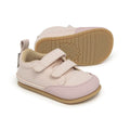 zapatillas minimalistas transpirables velcro bebes color rosa palo claro moraira feroz ss25 02