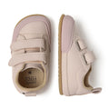 zapatillas minimalistas transpirables velcro bebes color rosa palo claro moraira feroz ss25 03