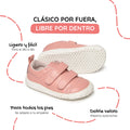 zapatillas minimalistas transpirables velcro bebes rosa moraira rocker ss26 02