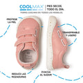 zapatillas minimalistas transpirables velcro infantil rosa moraira rocker ss26 04