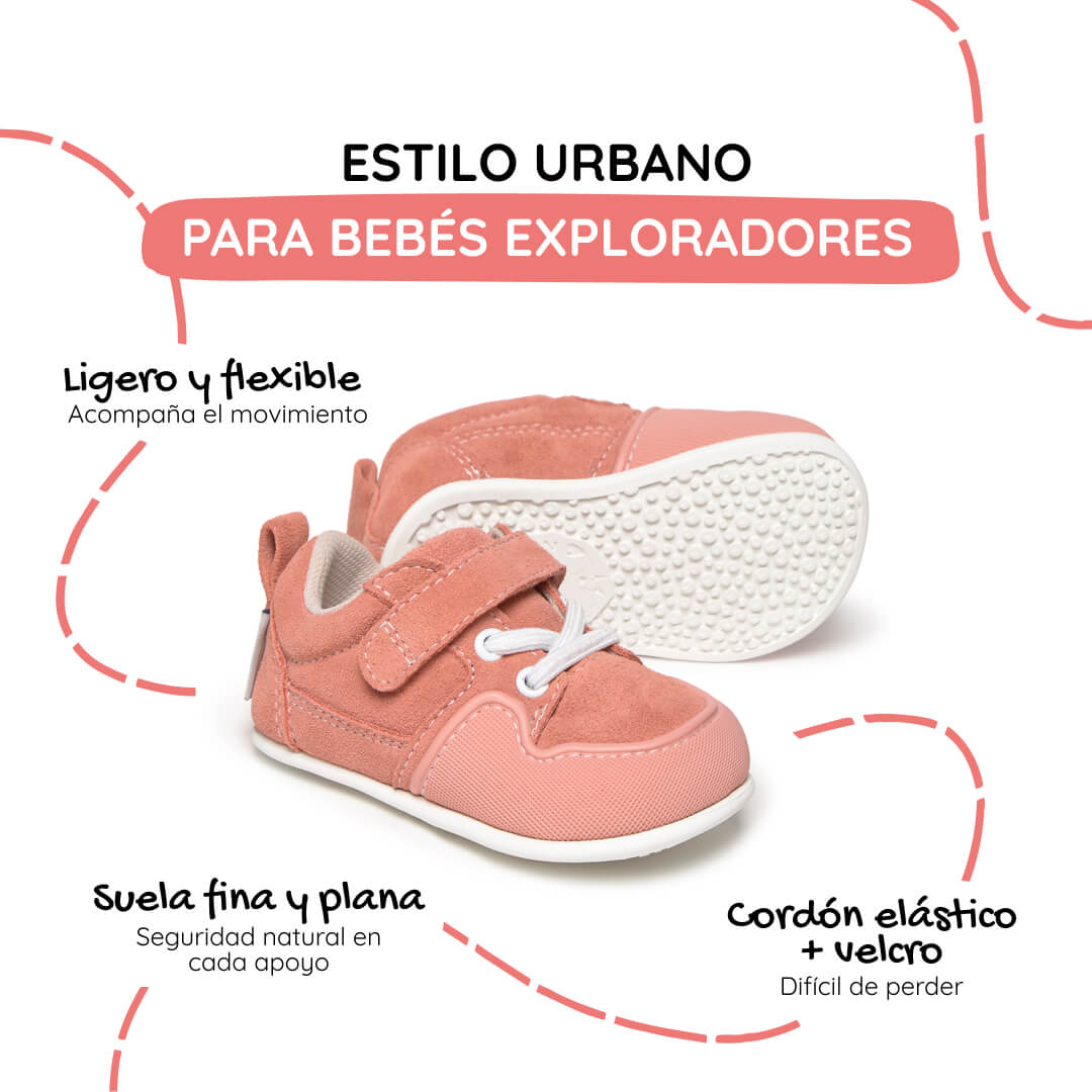 zapatillas modernas comodas primavera verano color rosa bebes cheste feroz ss26 02
