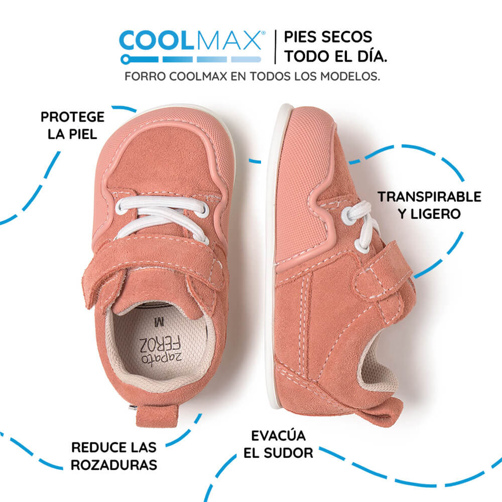 zapatillas modernas comodas primavera verano color rosa bebes cheste feroz ss26 04