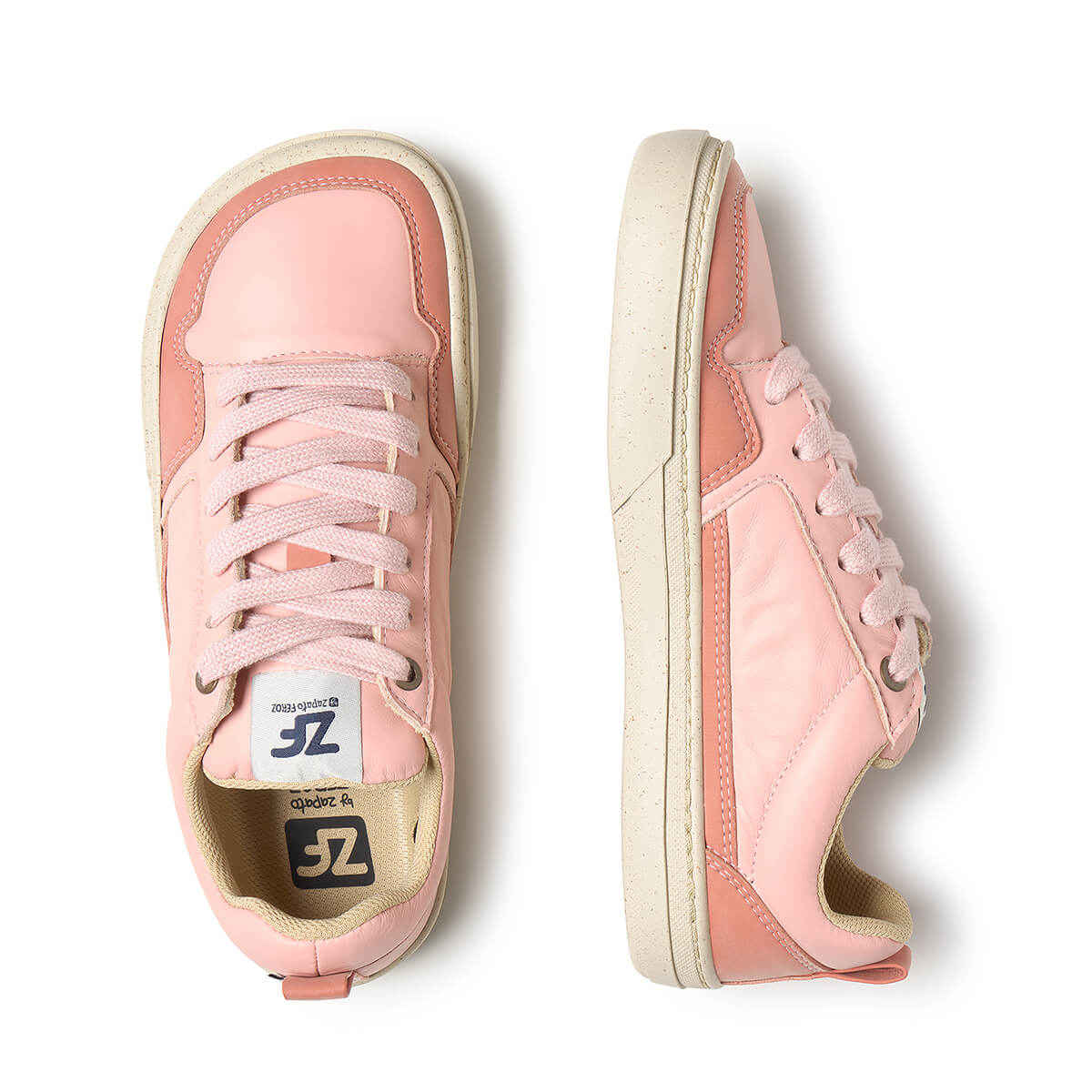zapatillas old school look urbano chicas adolescentes color rosa cheste freekers aw25 03