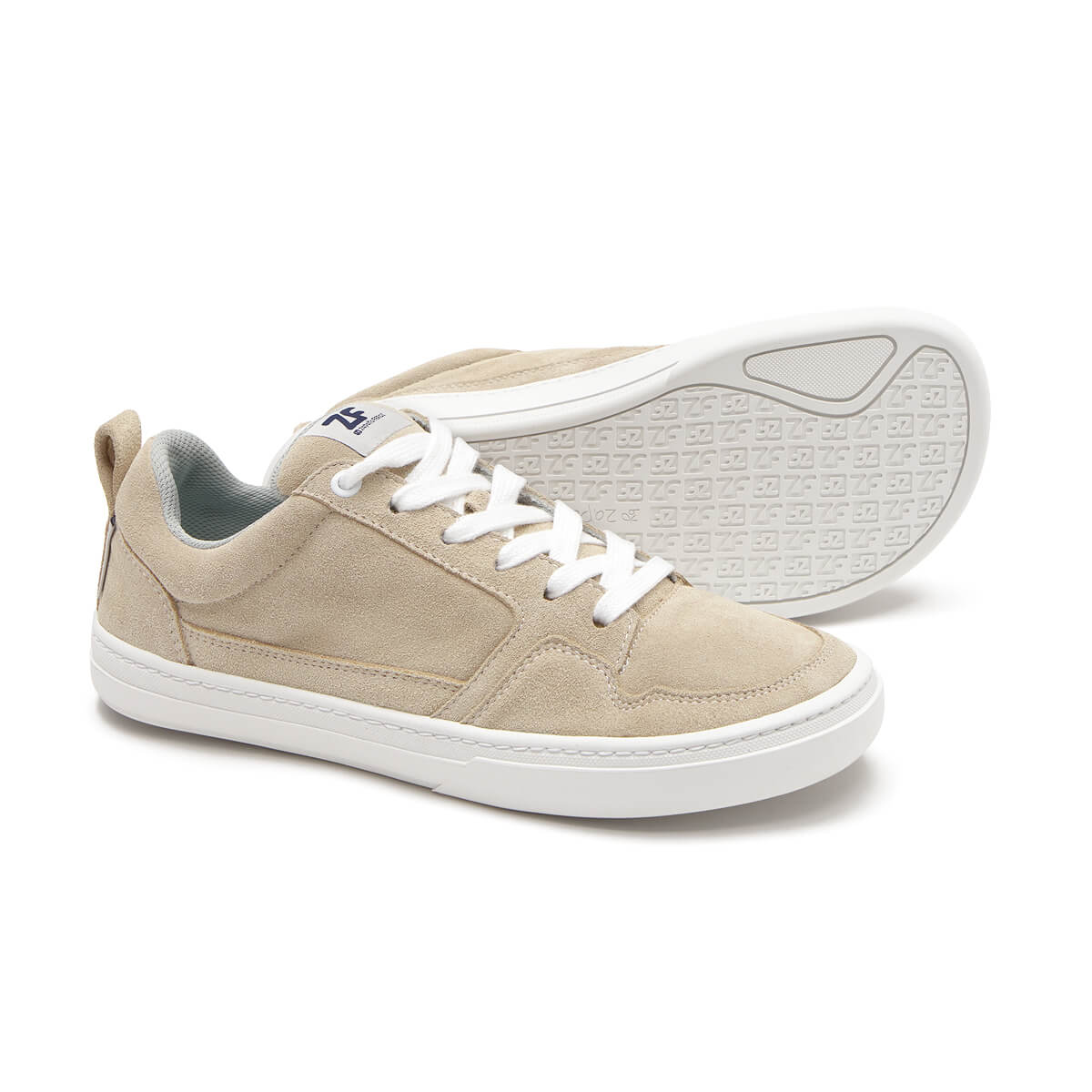 zapatillas piel diseno respetuoso old school urbano adulto color beige cheste freekers aw24 02