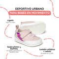 zapatillas respetuosas bebes rosa rayo paterna feroz ss26 Palo Fuxia 02