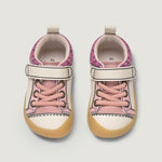 zapatillas respetuosas forma natural pie colegiales ninas color rosa paterna comic rocker aw26 02  | Rosa Microfibra