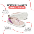 zapatillas respetuosas infantil rosa palo paterna rocker ss26 Palo Fuxia 02