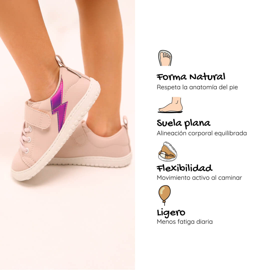 zapatillas respetuosas infantil rosa palo paterna rocker ss26 Palo Fuxia 03