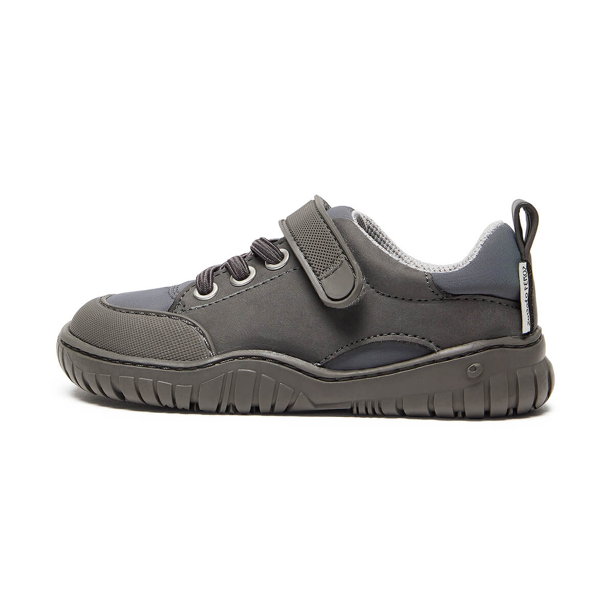 zapatillas respetuosas veganas diseno deportivo urbano casual microfibra color gris ibi rocker aw24 01