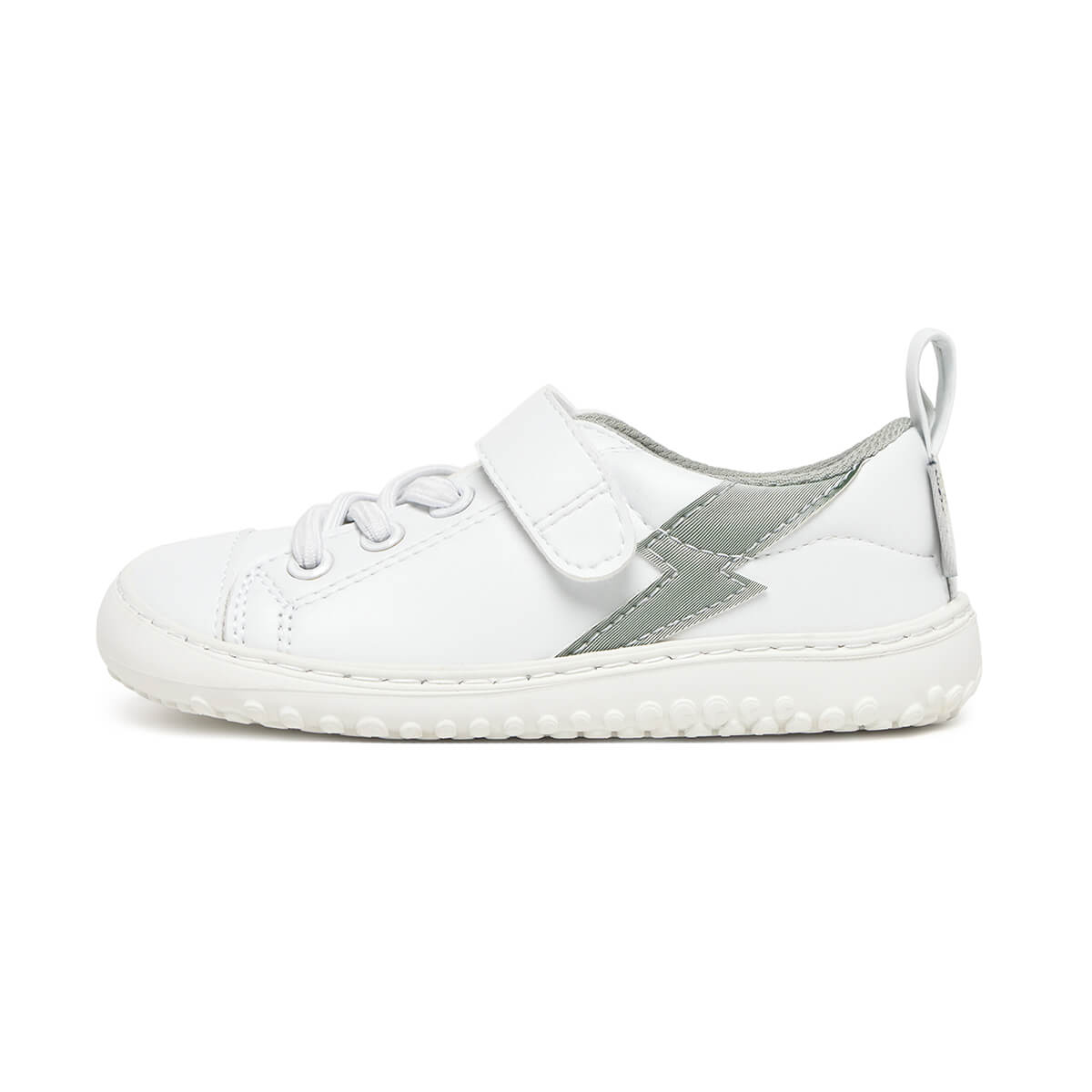 zapatillas respetuosas veganas estilo casual rocker color gris blanco paterna rayo 01