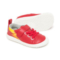 zapatillas respetuosas veganas estilo casual rocker color rojo paterna rayo 02