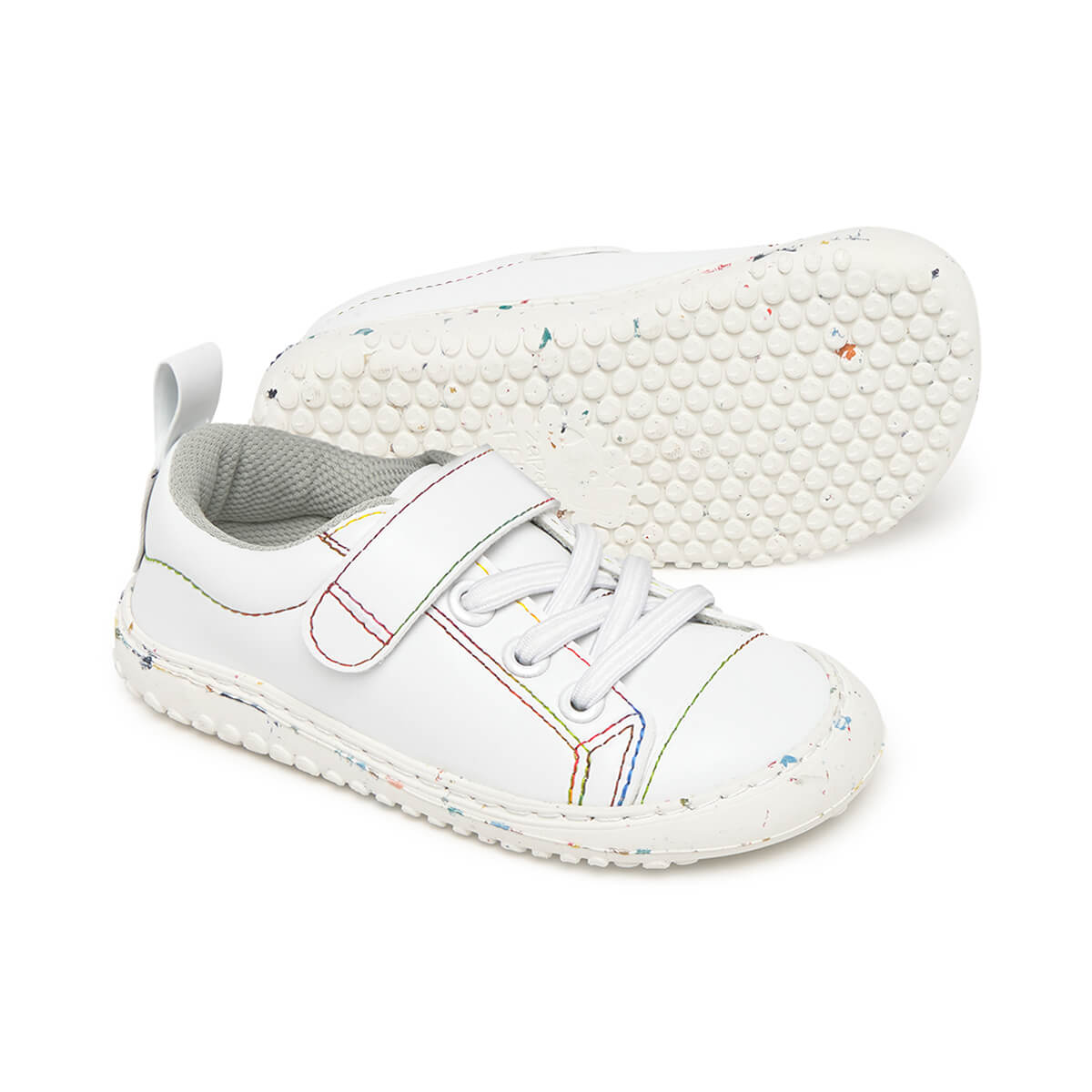 Zapatillas respetuosas veganas estilo casual rocker multicolor paterna 02