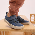 zapatillas respetusas estilo old school ninos color azul cheste rocker AW25